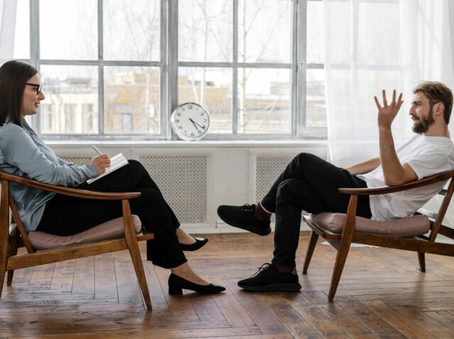 couple talking couple talking