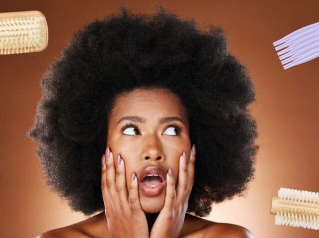 afro and combs